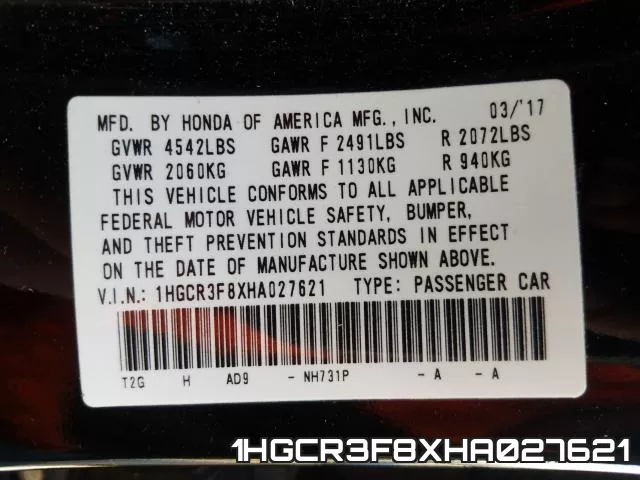 1HGCR3F8XHA027621