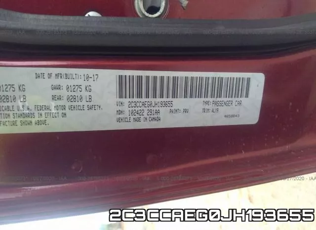 2C3CCAEG0JH193655