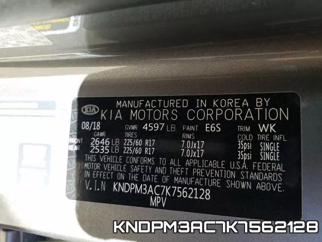 KNDPM3AC7K7562128