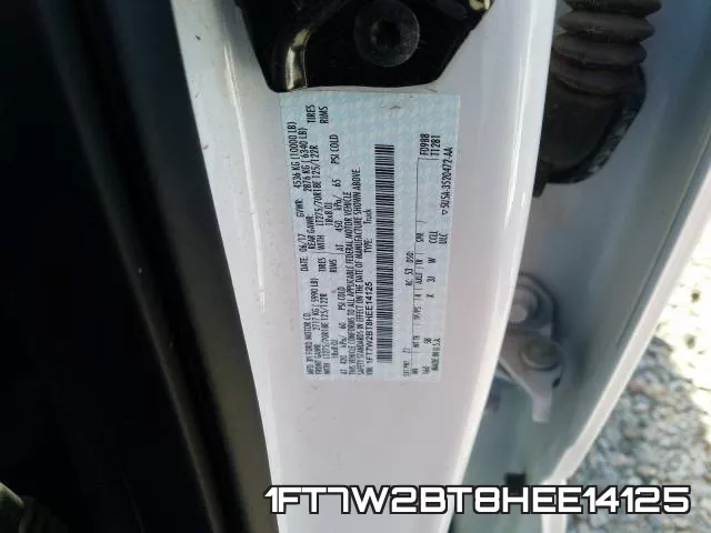 1FT7W2BT8HEE14125