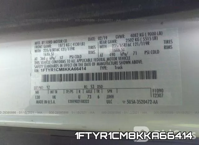 1FTYR1CM8KKA66414