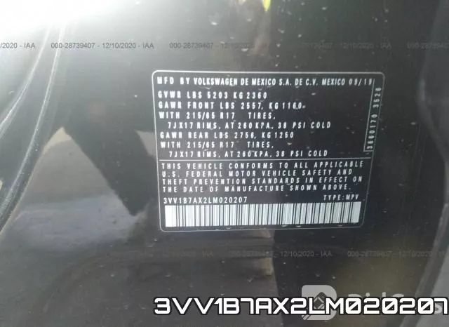 3VV1B7AX2LM020207