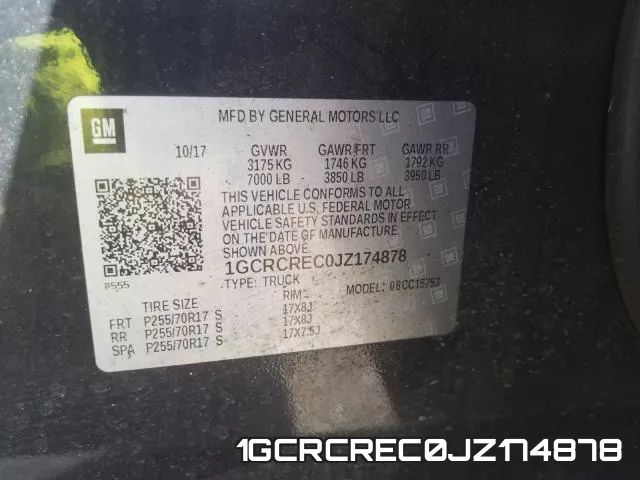 1GCRCREC0JZ174878
