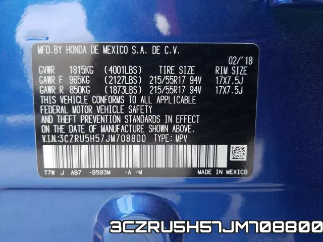 3CZRU5H57JM708800