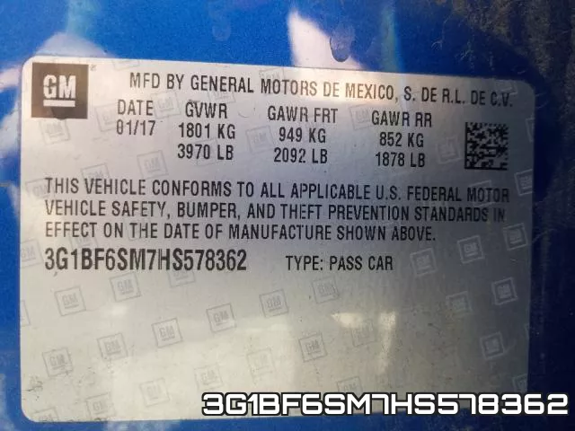 3G1BF6SM7HS578362