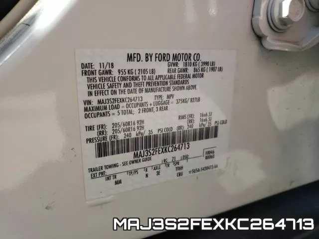 MAJ3S2FEXKC264713