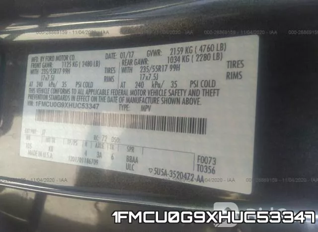 1FMCU0G9XHUC53347