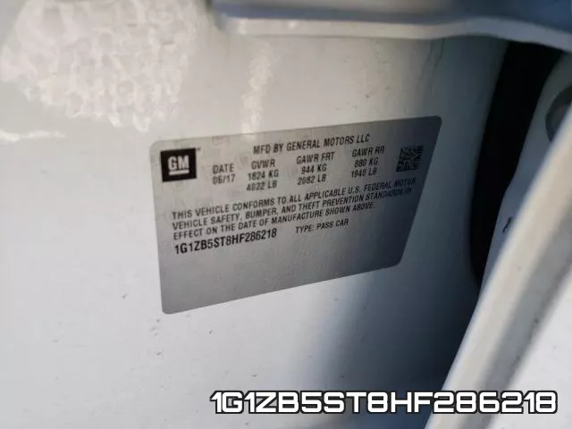 1G1ZB5ST8HF286218