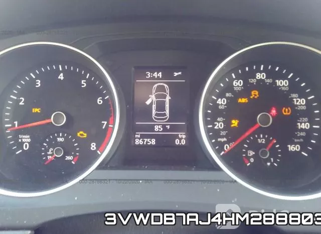 3VWDB7AJ4HM288803