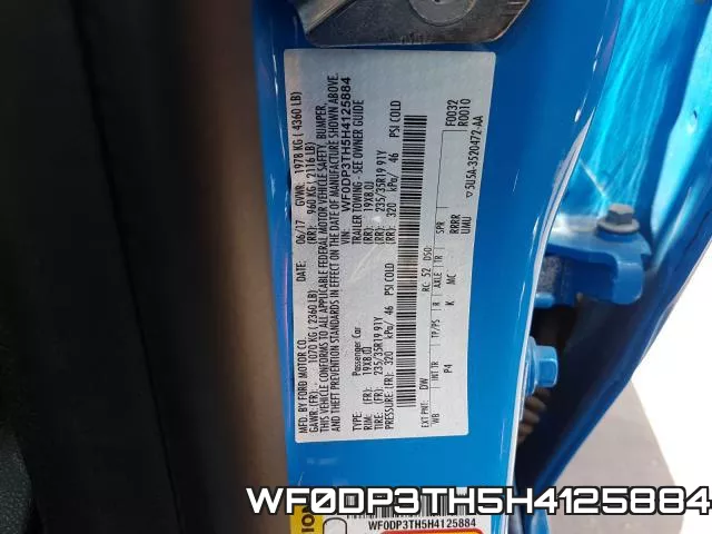 WF0DP3TH5H4125884
