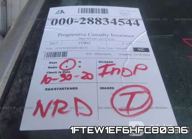 1FTEW1EF6HFC80376