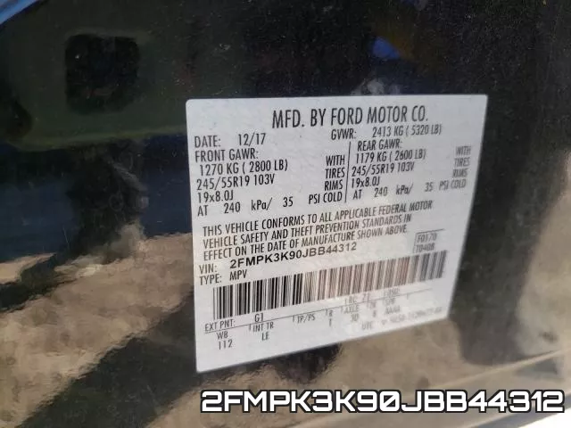 2FMPK3K90JBB44312