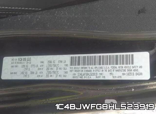 1C4BJWFG8HL523919
