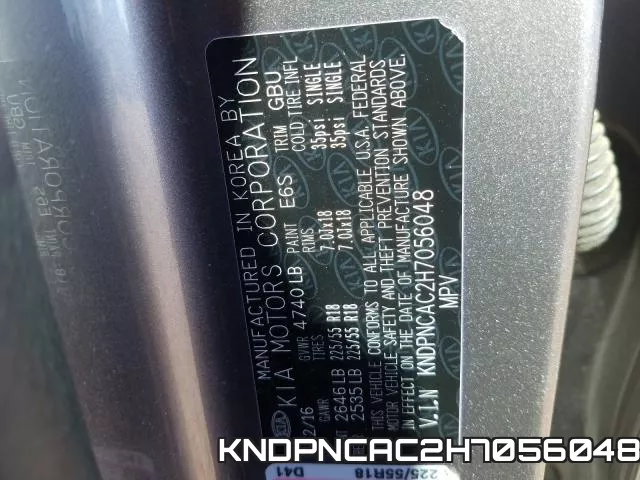 KNDPNCAC2H7056048