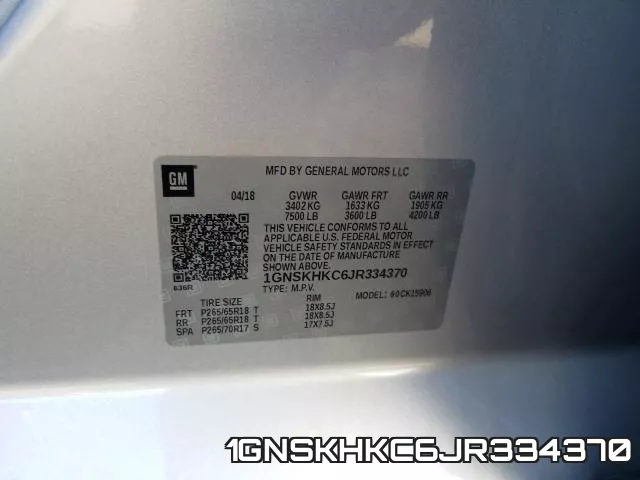 1GNSKHKC6JR334370