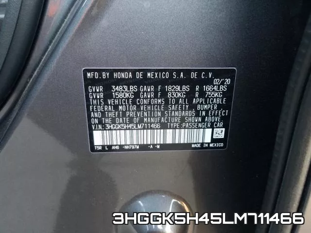 3HGGK5H45LM711466