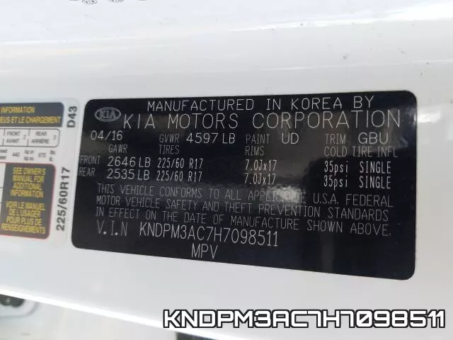 KNDPM3AC7H7098511
