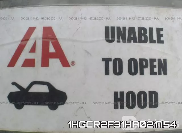 1HGCR2F31HA021754