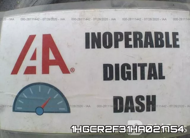 1HGCR2F31HA021754