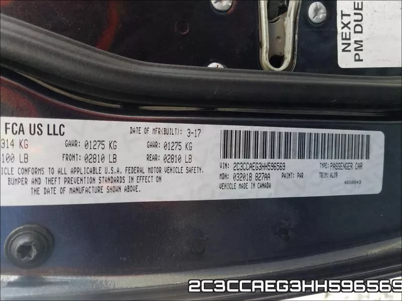2C3CCAEG3HH596569