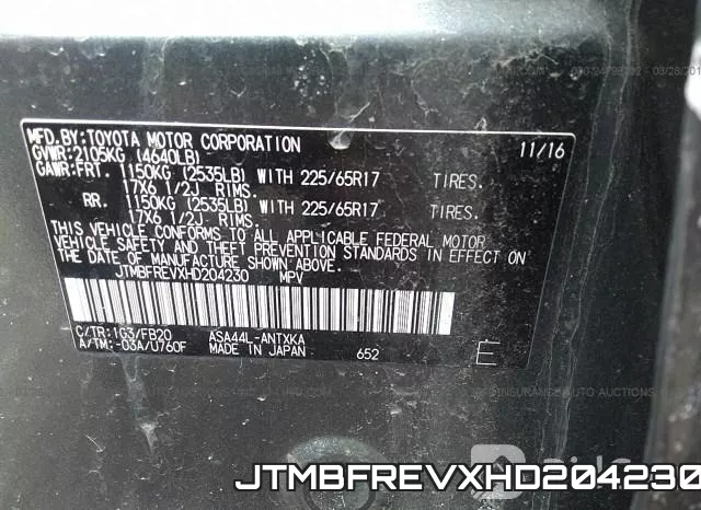 JTMBFREVXHD204230
