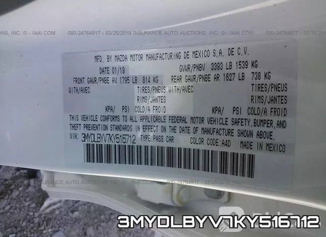 3MYDLBYV7KY516712