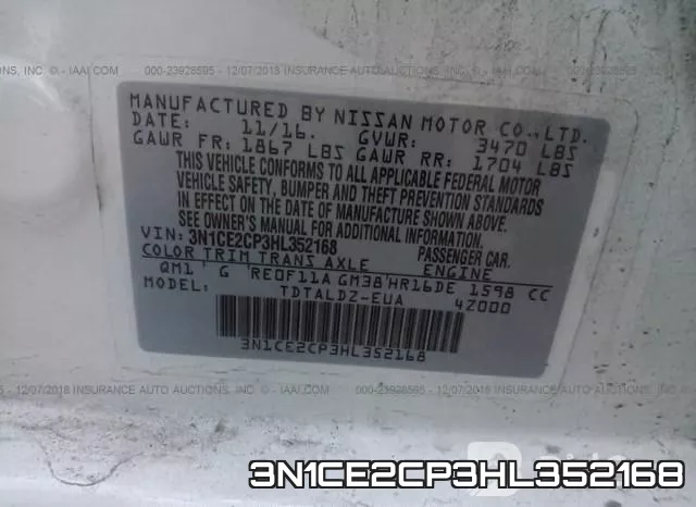 3N1CE2CP3HL352168