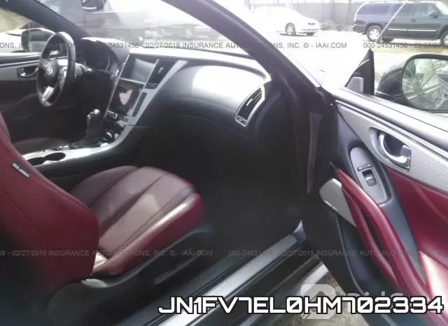 2017 Infiniti Q60, Red Sport 400