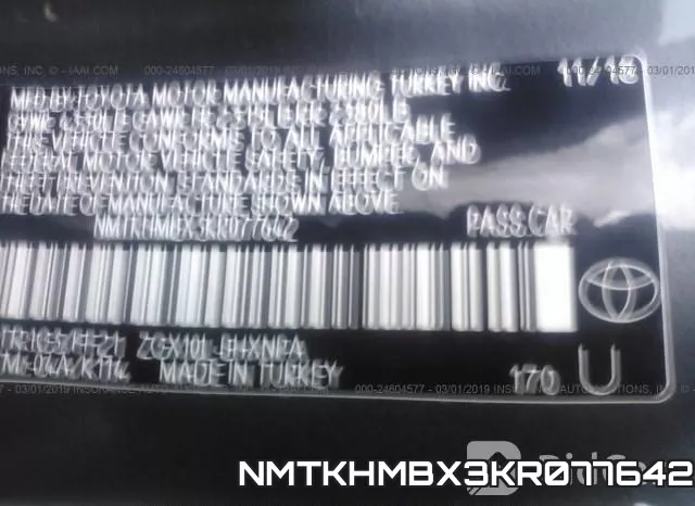 NMTKHMBX3KR077642