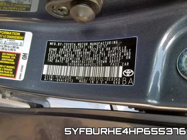 5YFBURHE4HP655376