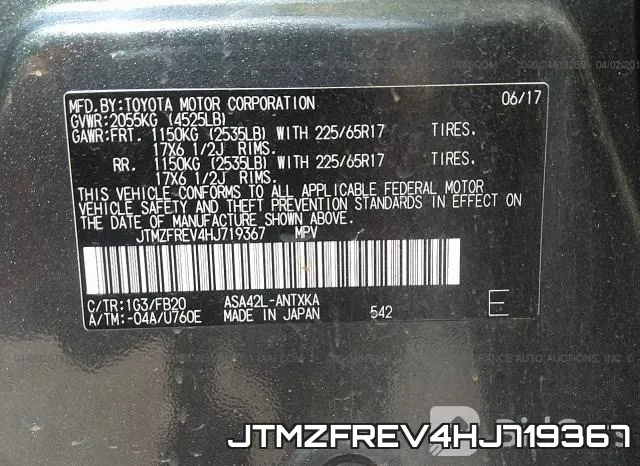 JTMZFREV4HJ719367