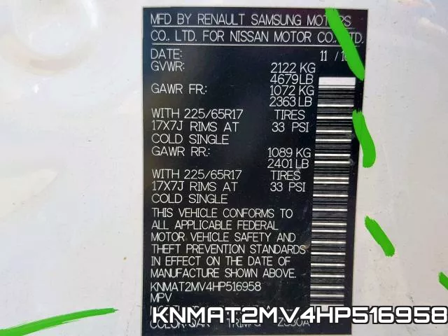 KNMAT2MV4HP516958