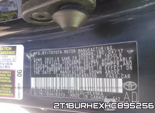 2T1BURHEXHC895256
