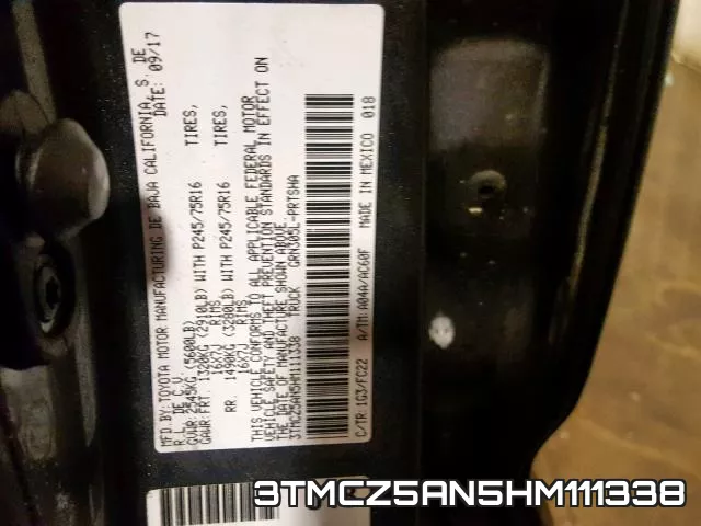 3TMCZ5AN5HM111338