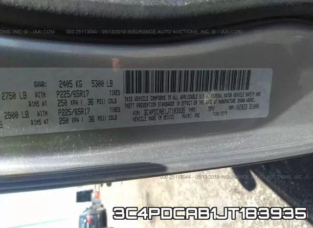 3C4PDCAB1JT183935