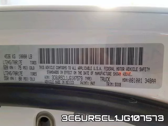 3C6UR5CL1JG107573