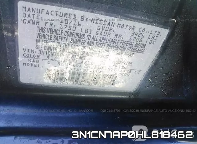 3N1CN7AP0HL818462