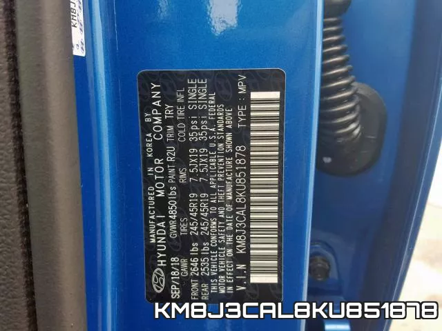 KM8J3CAL8KU851878
