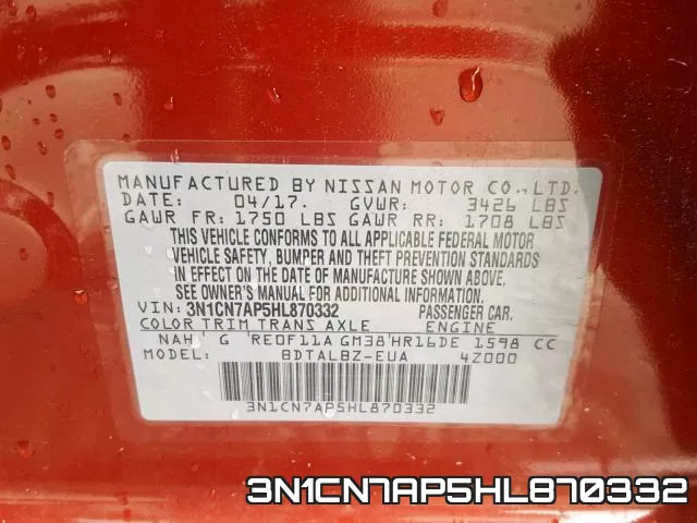 3N1CN7AP5HL870332