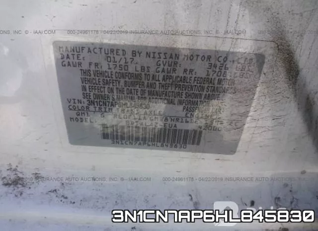 3N1CN7AP6HL845830