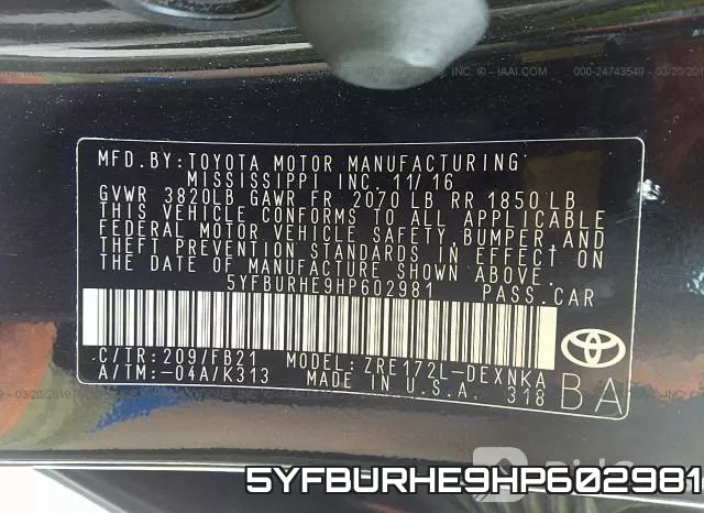 5YFBURHE9HP602981