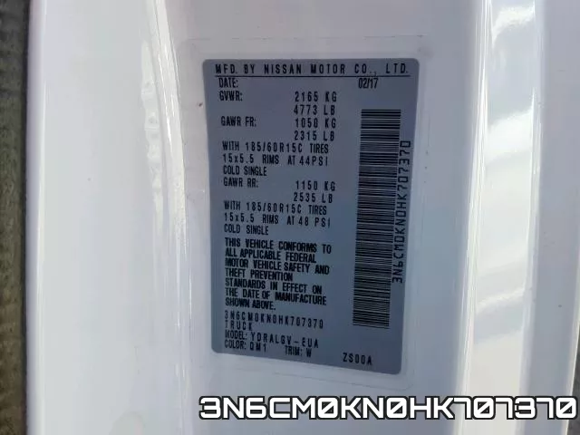 3N6CM0KN0HK707370
