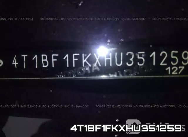4T1BF1FKXHU351259