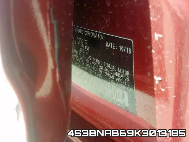 4S3BNAB69K3013185