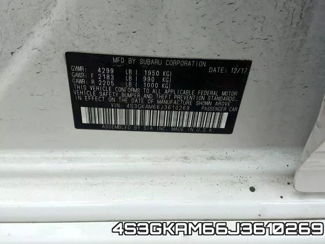 4S3GKAM66J3610269