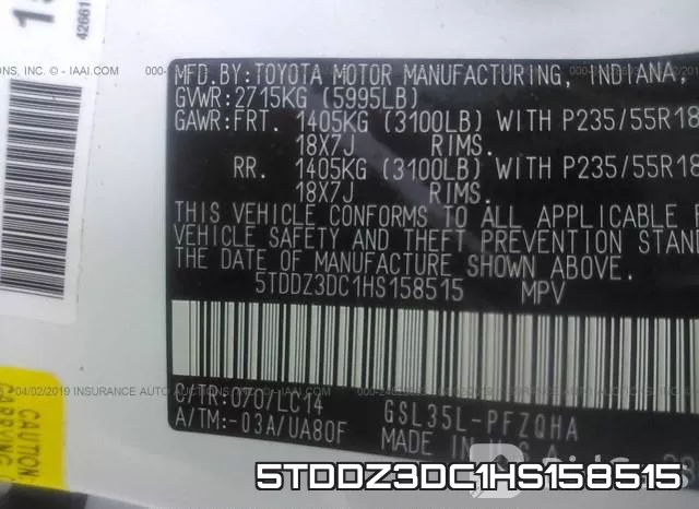 5TDDZ3DC1HS158515