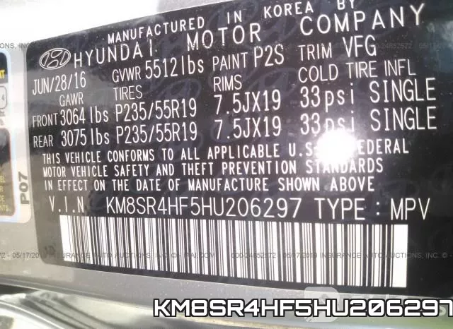 KM8SR4HF5HU206297