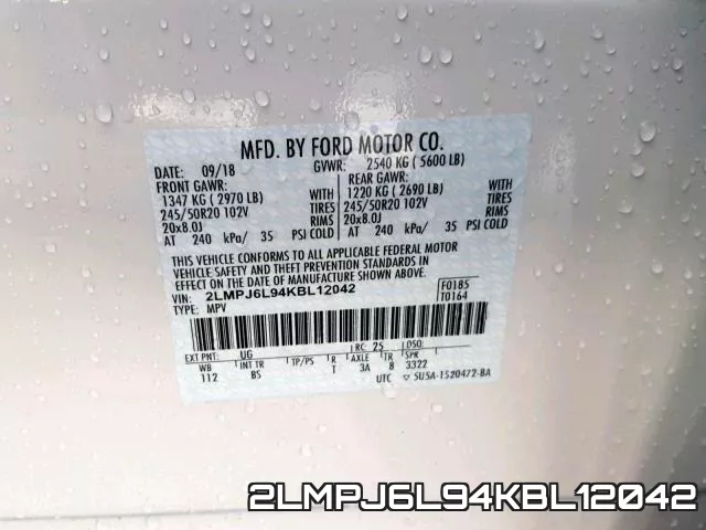 2LMPJ6L94KBL12042