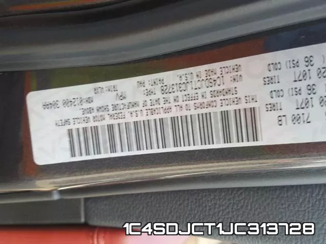 1C4SDJCT1JC313728