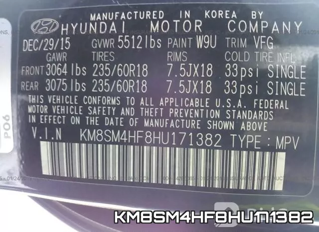 KM8SM4HF8HU171382